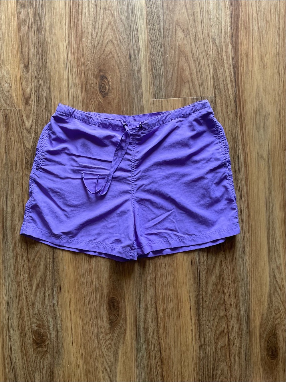 L.L. Bean Women's Bright Purple Drawstring Shorts